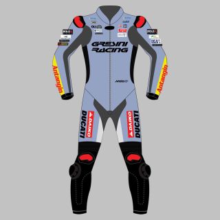 Alex Marquez Ducati Racing Suit Team Gresini MotoGP 2025