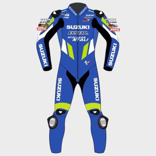 Alex Rins Suzuki Motorbike Leather Suit