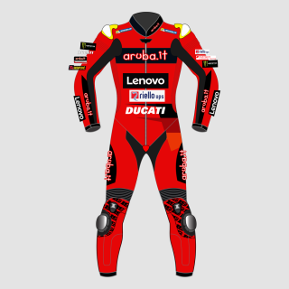 Alvaro Bautista Ducati WSBK 2023 Leather Suit