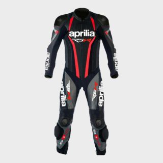 Aprilia Black v4 Race Suit