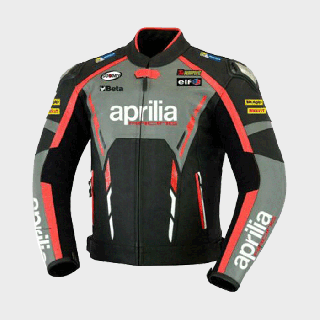 Aprilia Motorbike Leather Jacket