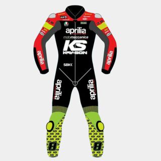Aprilia Racing Motorbike Leather Suit 2019