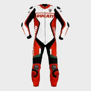 Ducati Motorcycle Race Leather  Suit
