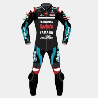 Fabio Quartararo Yamaha Petronas MotoGP Leather Suit 2020