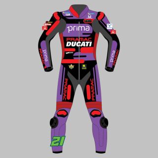 Franco Morbidelli Ducati Pramac Leather Suit 2024