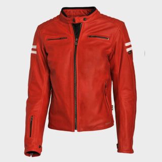 Golf Motorbike Leather Jacket Back
