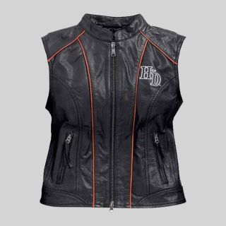 Harley Davidson Women Epoch Leather Vest