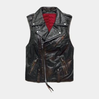 Harley Davidson Women Leather Vest
