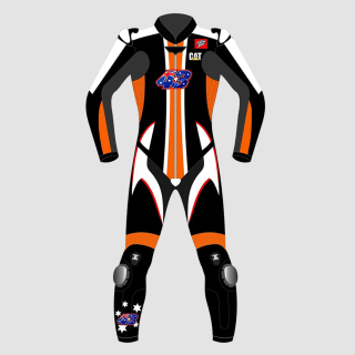 Jack Miller CAT Winter Test 2023 Leather Suit