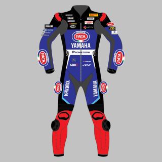 Jonathan Rea Yamaha Racing Leather Suit WSBK 2024