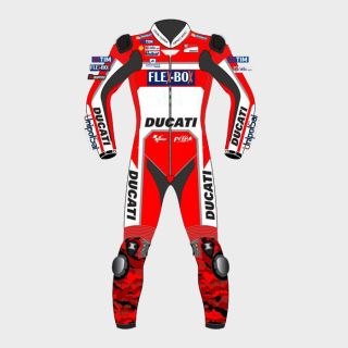 Lorenzo Ducati Motorcycle Leather Suit 2017