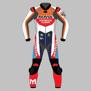Luca Marini Honda Repsol Motorcycle Suit MotoGP 2024