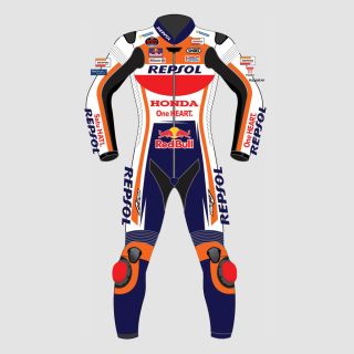 Marc Marquez Honda Bike Leather Suit MotoGP 2022