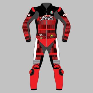 Marco Bezzecchi 72 Leather Suit Winter Test 2024