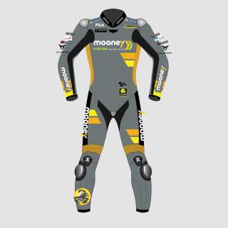 Marco Bezzecchi Mooney VR46 Racing Leather Suit MotoGP 2022