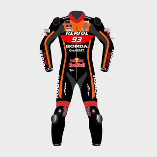 Marquez 93 Honda Repsol Black Suit 2017