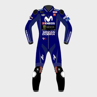 Maverick Vinales Movistar Yamaha Motogp 2018 Suit