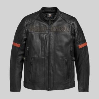 Men's Vanocker Triple Vent System Leather Jacket
