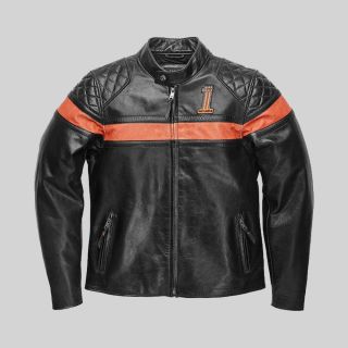 Men's Victory Sweep Harley Davidson Leather Jacket
