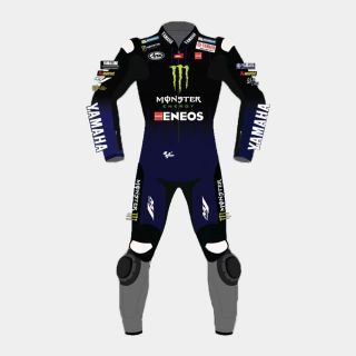 Maverick Vinales Monster Racing Suit MotoGP 2021