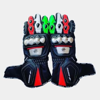 MV Agusta Motorcycle Leather Gloves