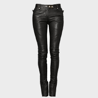 Slimfit Leather Pant