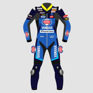 Toprak Razgatlioglu Pata Yamaha WSBK 2023 Leather Suit