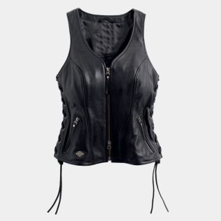 Women Avenue Leather Vest