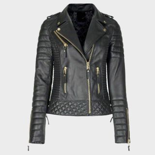 Women Fashion Leather Jacket