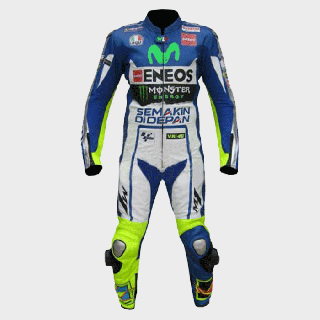 Yamaha Movistar Motorcycle Leather Suit