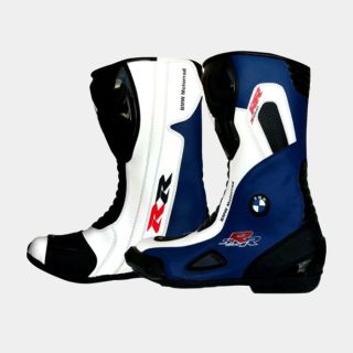 Suzuki Motorbike/Motorcycle Leather Racing Boots GSXR Motorbike Leather Boots 